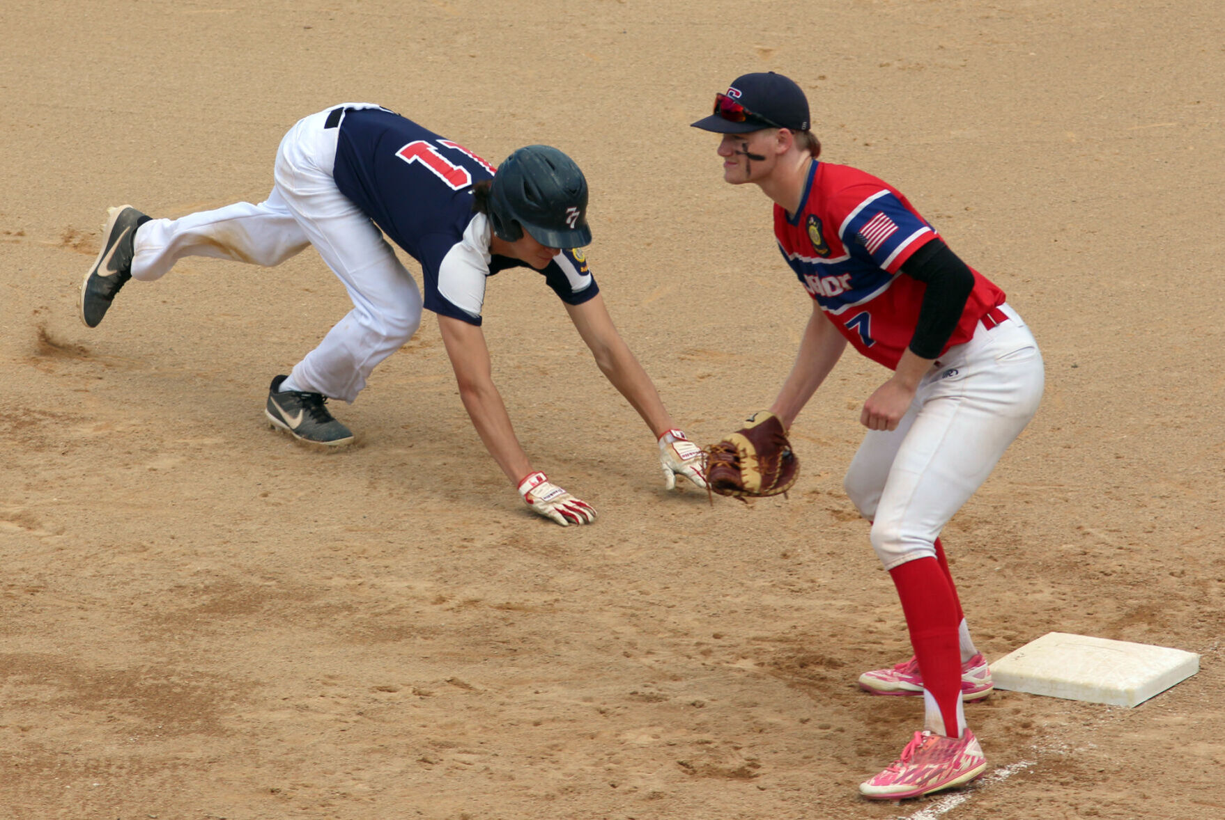 Chippewa Falls Post 77 senior legion baseball vs Superior Post 435 7-19-22